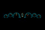 Dakota Digital HDX Gauges for 1960- 63 Chevy Pickup - HDX-60C-PU