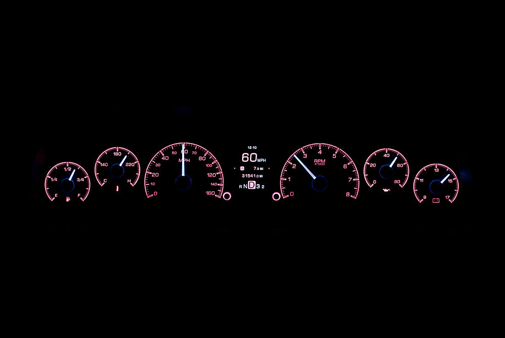 Dakota Digital HDX Gauges for 1960- 63 Chevy Pickup - HDX-60C-PU