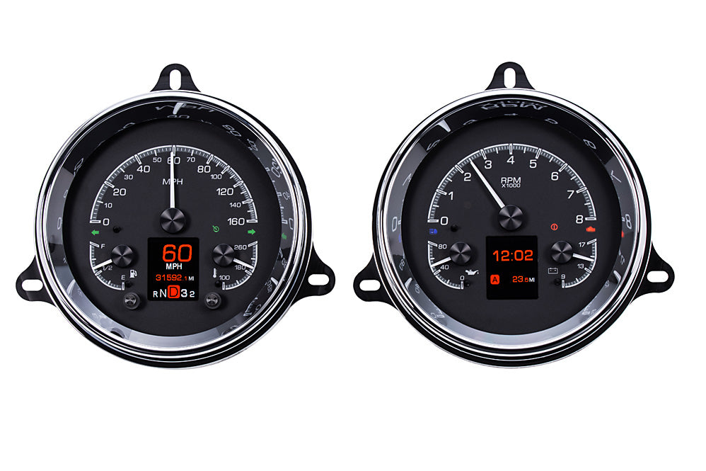 Dakota Digital HDX Gauges for 1954 Chevy Pickup - HDX-54C-PU