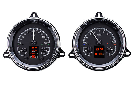 Dakota Digital HDX Gauges for 1954 Chevy Pickup - HDX-54C-PU