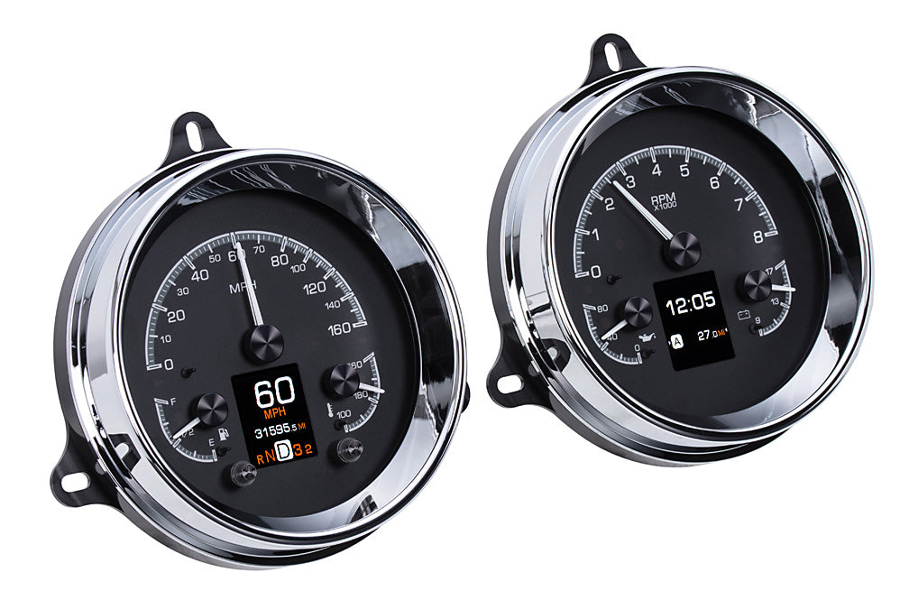 Dakota Digital HDX Gauges for 1954 Chevy Pickup - HDX-54C-PU