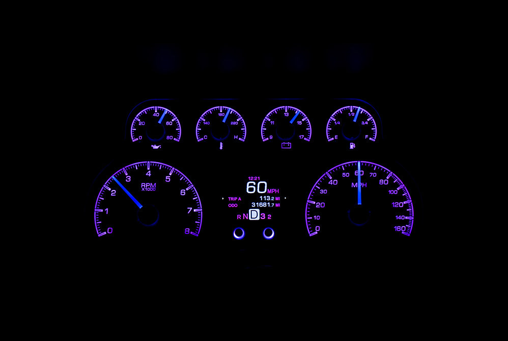 Dakota Digital HDX Gauges for 1988- 94 Chevy/ GMC Pickup/SUV - HDX-88C-PU