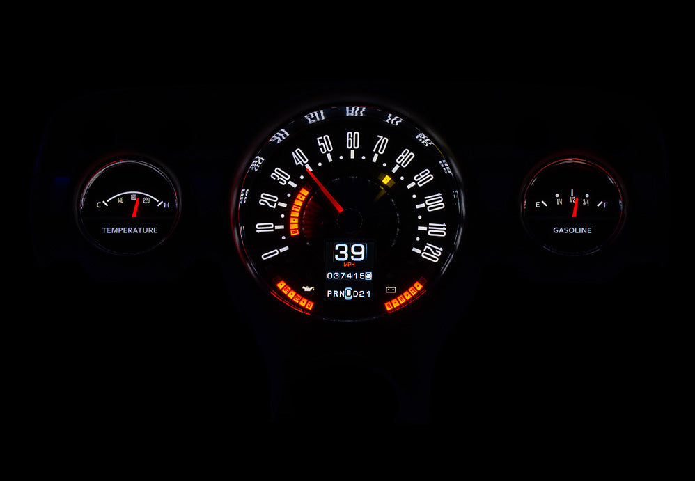 Dakota Digital RTX Gauges for 1957 Chevy Car - RTX-57C-X