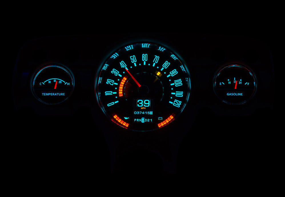 Dakota Digital RTX Gauges for 1957 Chevy Car - RTX-57C-X