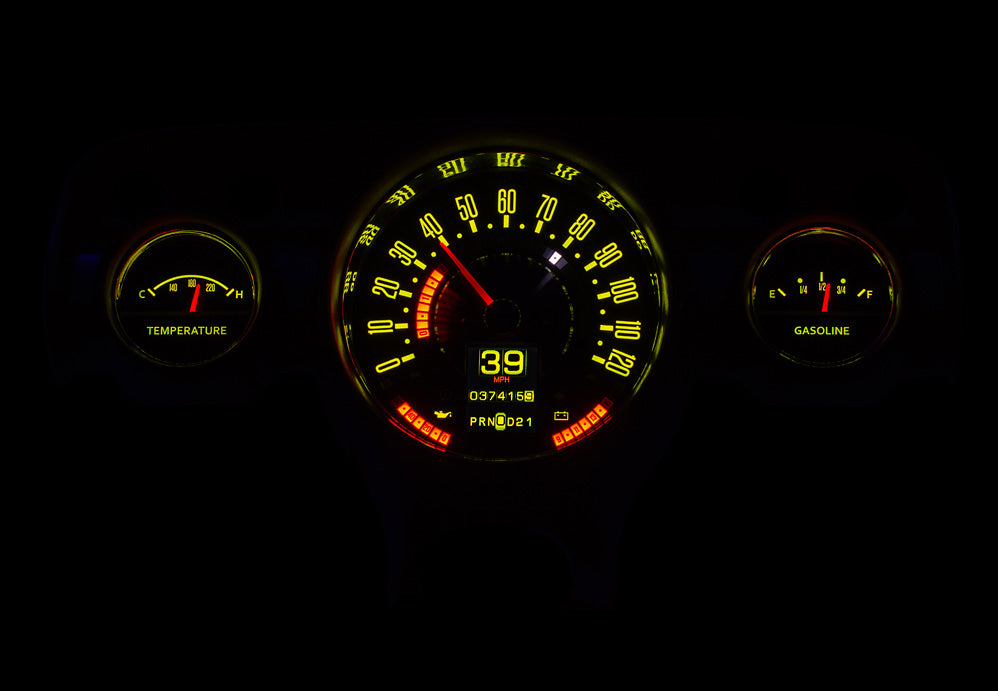 Dakota Digital RTX Gauges for 1957 Chevy Car - RTX-57C-X
