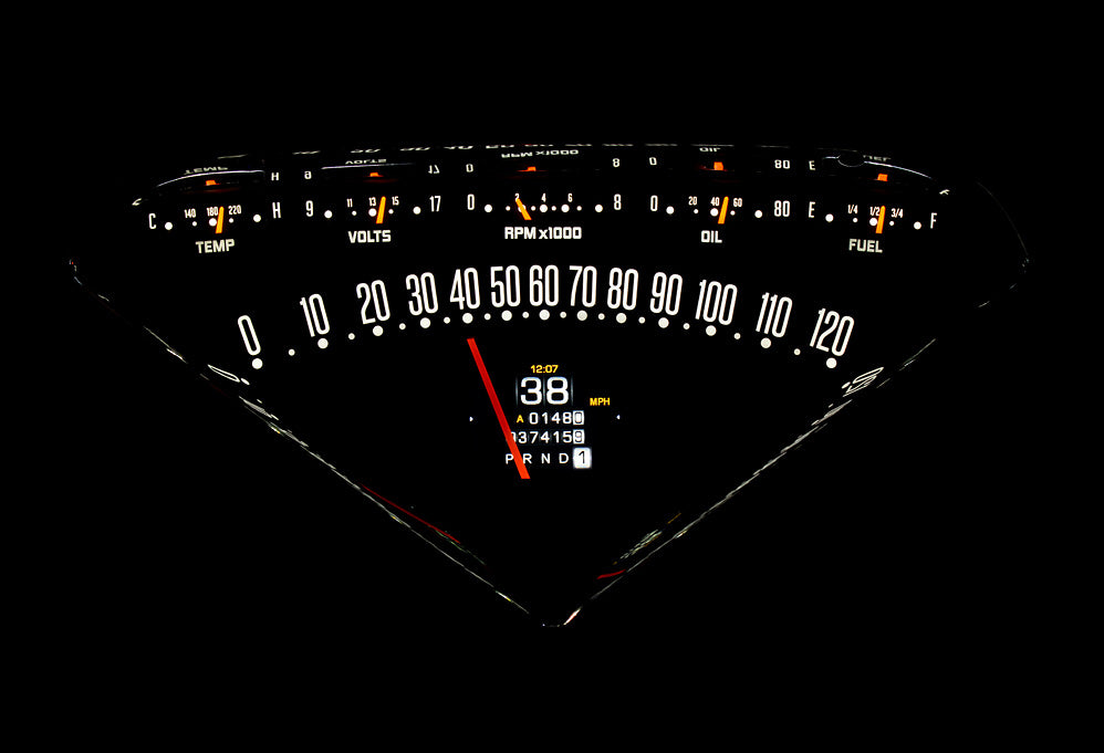 Dakota Digital RTX Gauges for 1955- 59 Chevy Pickup - RTX-55C-PU-X