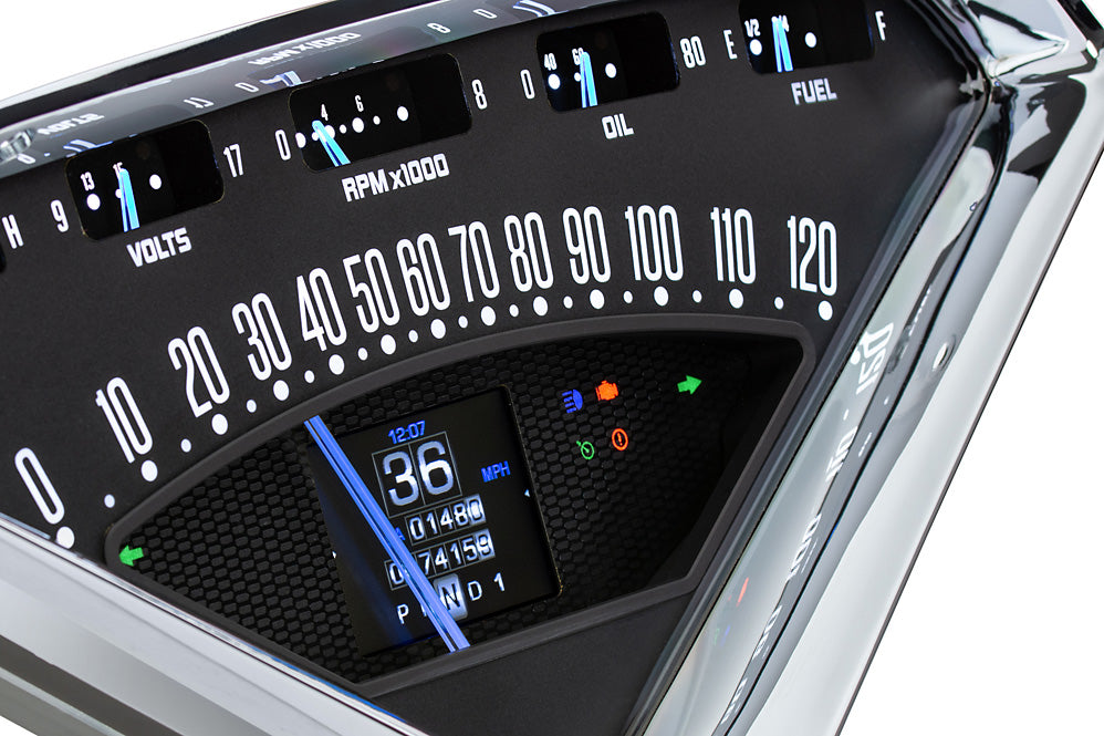 Dakota Digital RTX Gauges for 1955- 59 Chevy Pickup - RTX-55C-PU-X