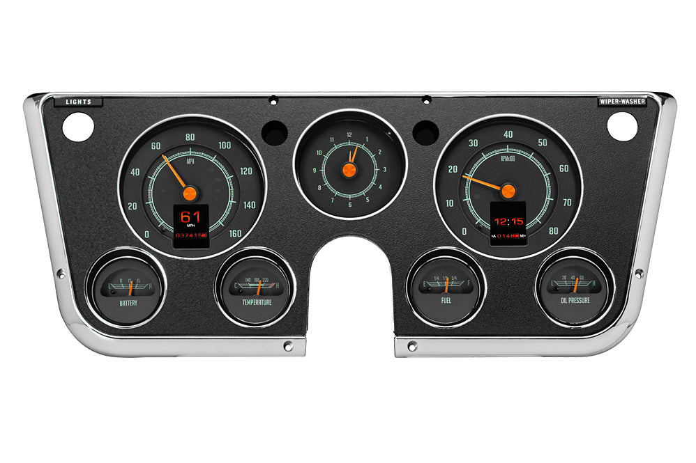 Dakota Digital RTX Gauges for 1967- 72 Chevy/ GMC Pickup - RTX-67C-PU-X