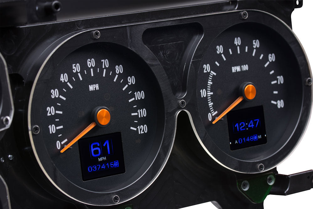 Dakota Digital RTX Gauges for 1973 - 1987 Chevy Pickup, 1973 - 1991 Chevy Blazer, GMC Jimmy and Suburbans