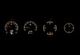 Dakota Digital HDX Gauges for 1970- 1974 Dodge Challenger / Plymouth Cuda with Rallye Dash