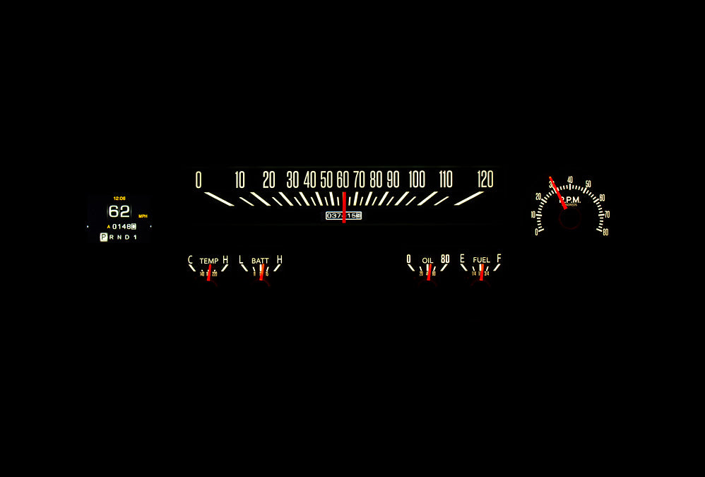 Dakota Digital RTX Gauges for 1964 - 1966 Chevy C10 Pickup