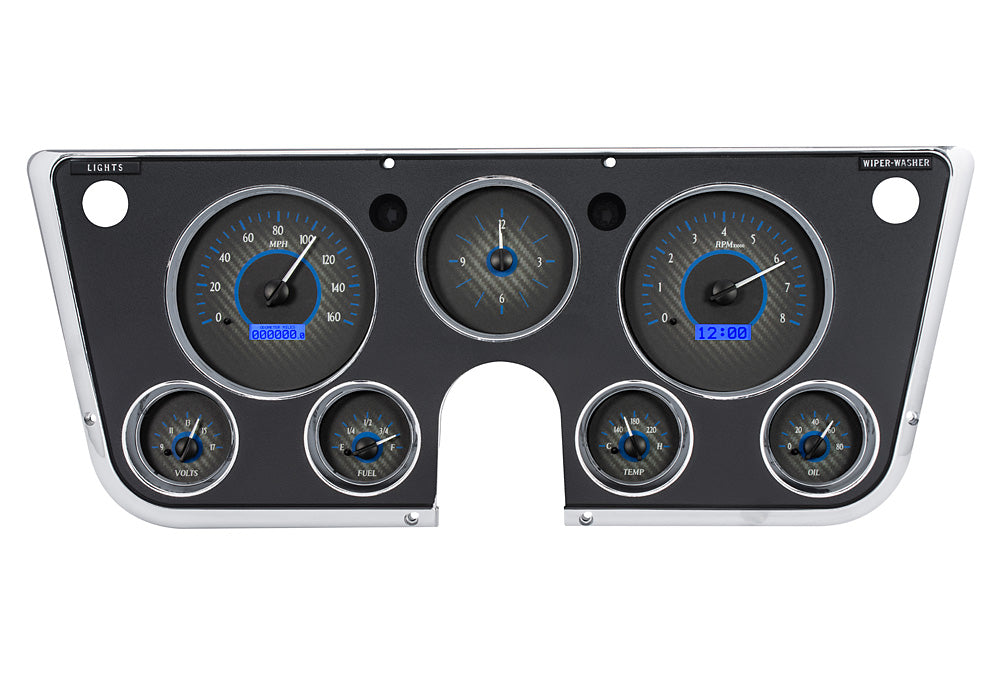 Dakota Digital VHX Gauges for 1967- 72 Chevy/ GMC Pickup - VHX-67C-PU, VHX-67C-PA