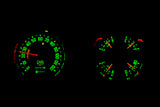 Dakota Digital RTX Gauges for 1954 Chevy Pickup - RTX-54C-PU-X
