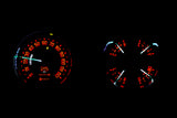 Dakota Digital RTX Gauges for 1954 Chevy Pickup - RTX-54C-PU-X