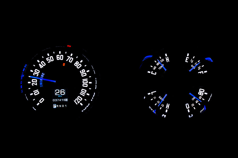 Dakota Digital RTX Gauges for 1954 Chevy Pickup - RTX-54C-PU-X