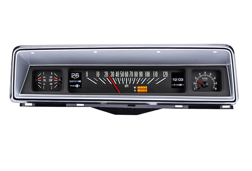 Dakota Digital RTX Gauges for 1966 - 1967 Chevy Nova