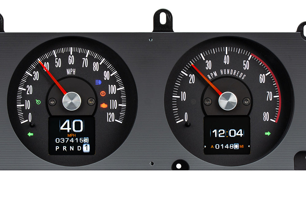 Dakota Digital RTX Gauges for 1964 - 1967 Pontiac GTO, LeMans, Tempest