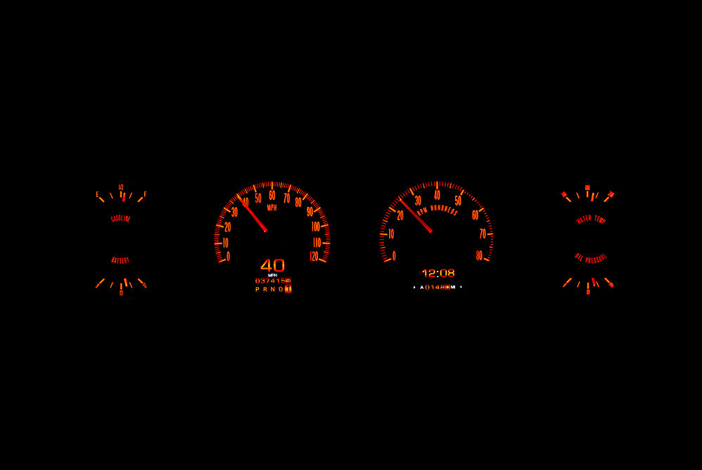 Dakota Digital RTX Gauges for 1964 - 1967 Pontiac GTO, LeMans, Tempest