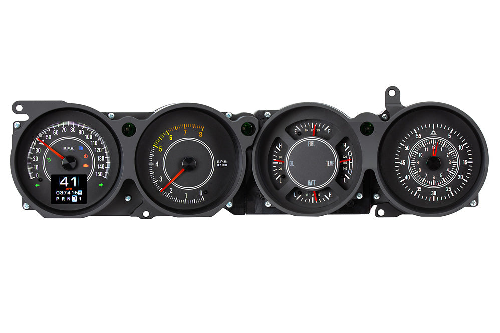 Dakota Digital RTX Gauges for 1970 - 1974 Dodge Challenger and 1970- 74 Cuda with Rallye dash
