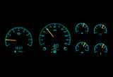 Dakota Digital HDX Gauges for 1995- 98 Full-size, 1995- 00 SUV & HD Pickup Chevy/ GMC - HDX-95C-PU