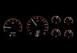 Dakota Digital HDX Gauges for 1995- 98 Full-size, 1995- 00 SUV & HD Pickup Chevy/ GMC - HDX-95C-PU