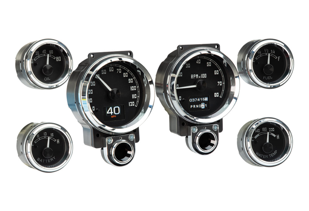 Dakota Digital RTX Gauges for 1955- 59 GMC Pickup - RTX-55-GMC-X