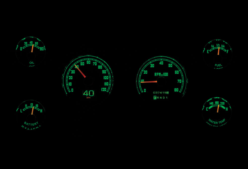 Dakota Digital RTX Gauges for 1955- 59 GMC Pickup - RTX-55-GMC-X