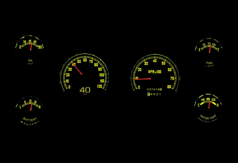Dakota Digital RTX Gauges for 1955- 59 GMC Pickup - RTX-55-GMC-X