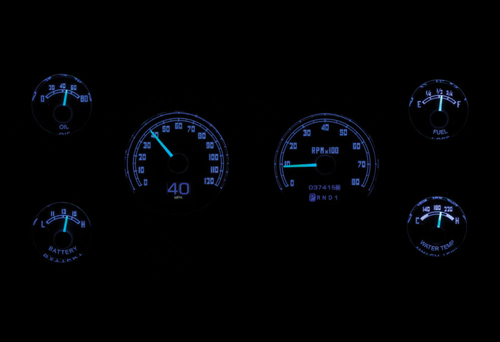 Dakota Digital RTX Gauges for 1955- 59 GMC Pickup - RTX-55-GMC-X