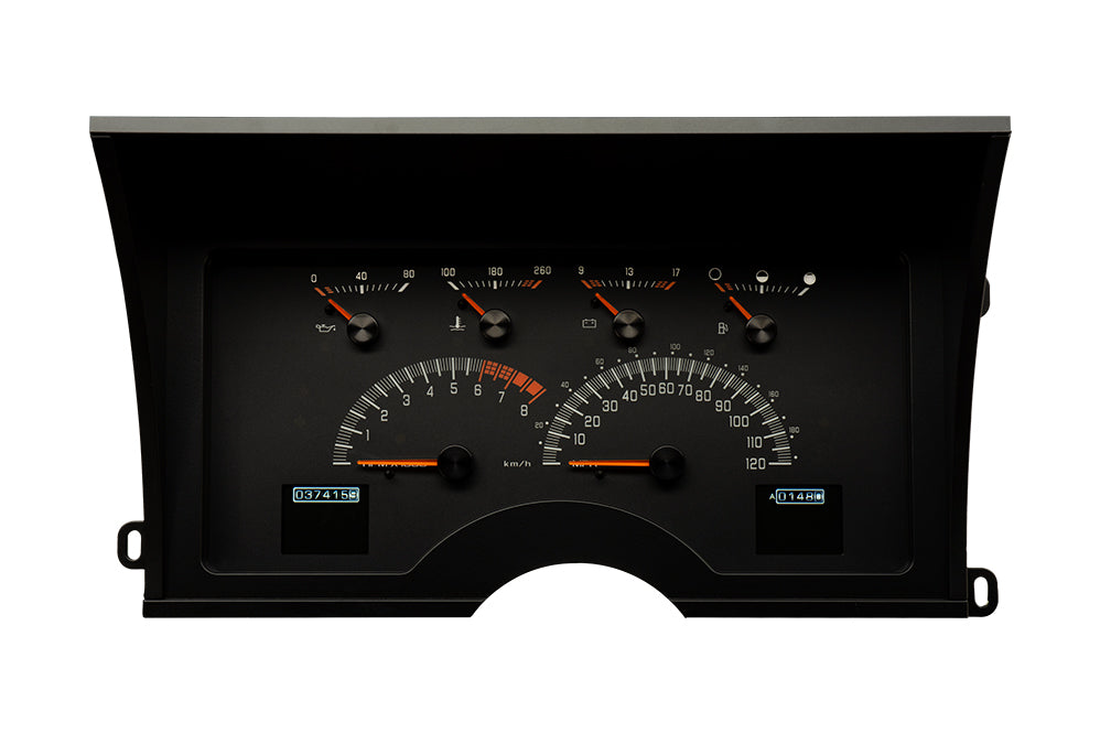 Dakota Digital RTX Gauges for 1992- 94 Chevy/ GMC Pickup/ Suburban/ Tahoe/ Yukon - RTX-92C-PU-X