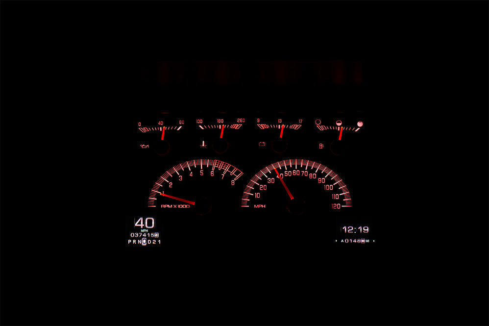 Dakota Digital RTX Gauges for 1992- 94 Chevy/ GMC Pickup/ Suburban/ Tahoe/ Yukon - RTX-92C-PU-X