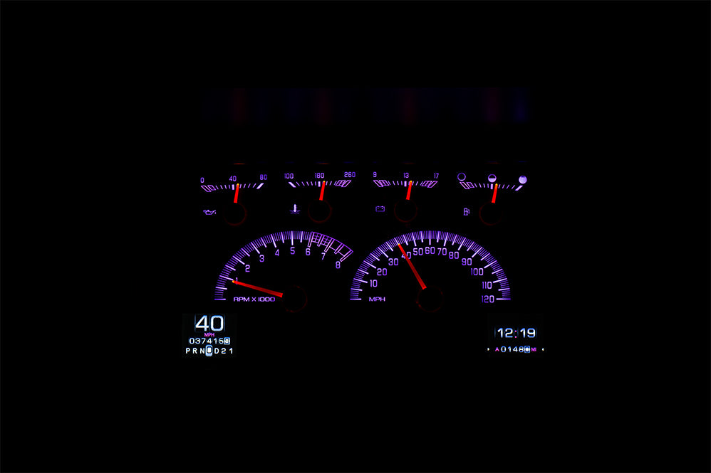 Dakota Digital RTX Gauges for 1992- 94 Chevy/ GMC Pickup/ Suburban/ Tahoe/ Yukon - RTX-92C-PU-X