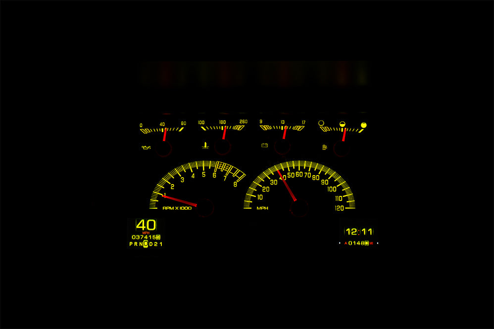 Dakota Digital RTX Gauges for 1992- 94 Chevy/ GMC Pickup/ Suburban/ Tahoe/ Yukon - RTX-92C-PU-X