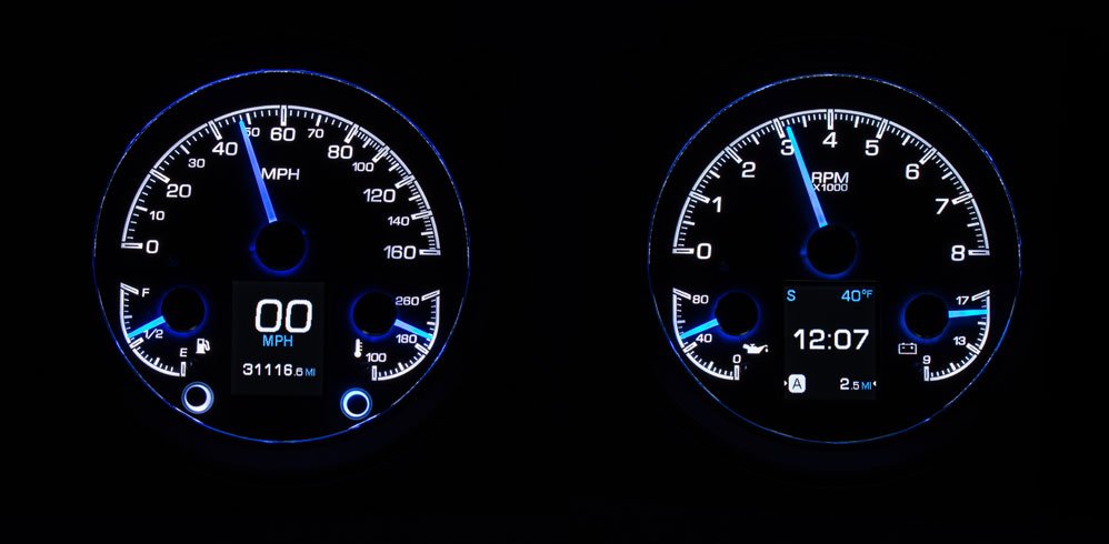Dakota Digital HDX Gauges for 1947- 53 Chevy/ GMC Pickup - HDX-47C-PU