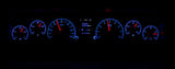Dakota Digital HDX Gauges for 1964- 66 Chevy Pickup - HDX-64C-PU