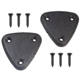 1970–2002 Camaro & Firebird Visor Delete Plates – Textured ABS