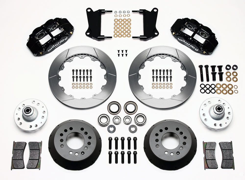 Wilwood 2-pc 12.88" Rotor, 6-Piston Superlite Front Brake Kit for A/F/X Spindles