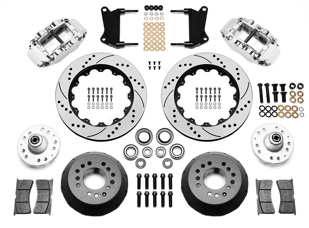 Wilwood 14" Rotor, 6-Piston Front Brake Kit - GM A/F/X Spindle SL6
