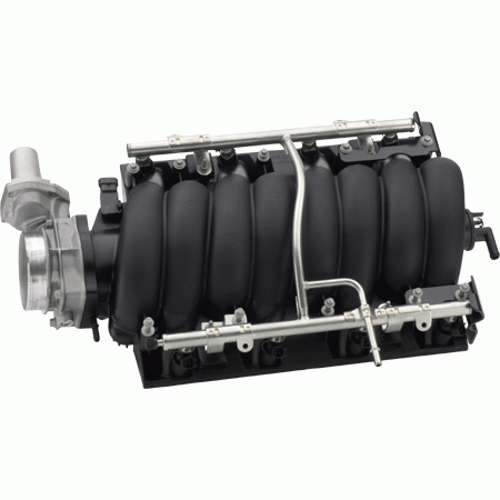 LS3 OEM Intake Manifold Assembly - Rails Injectors Throttle Body 19418251