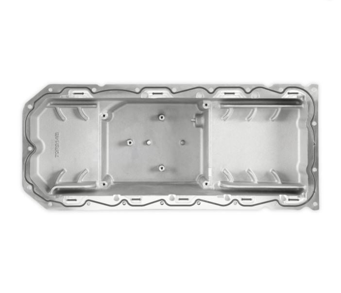 Hellcat Mid Sump Oil Pan by Holley - 6.2L - Aluminum 302-64