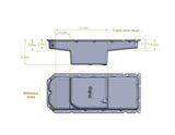 Hellcat Mid Sump Oil Pan by Holley - 6.2L - Aluminum 302-64