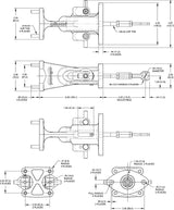 Universal Tandem-Mount Bolt-On Balance Bar Assembly by Wilwood