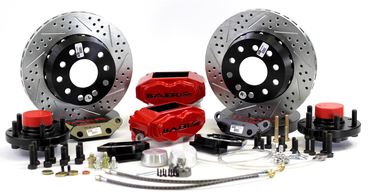 Baer Brakes 11" 4-Piston Front Brake Kit A/F/X Body - Camaro - Chevelle - Nova