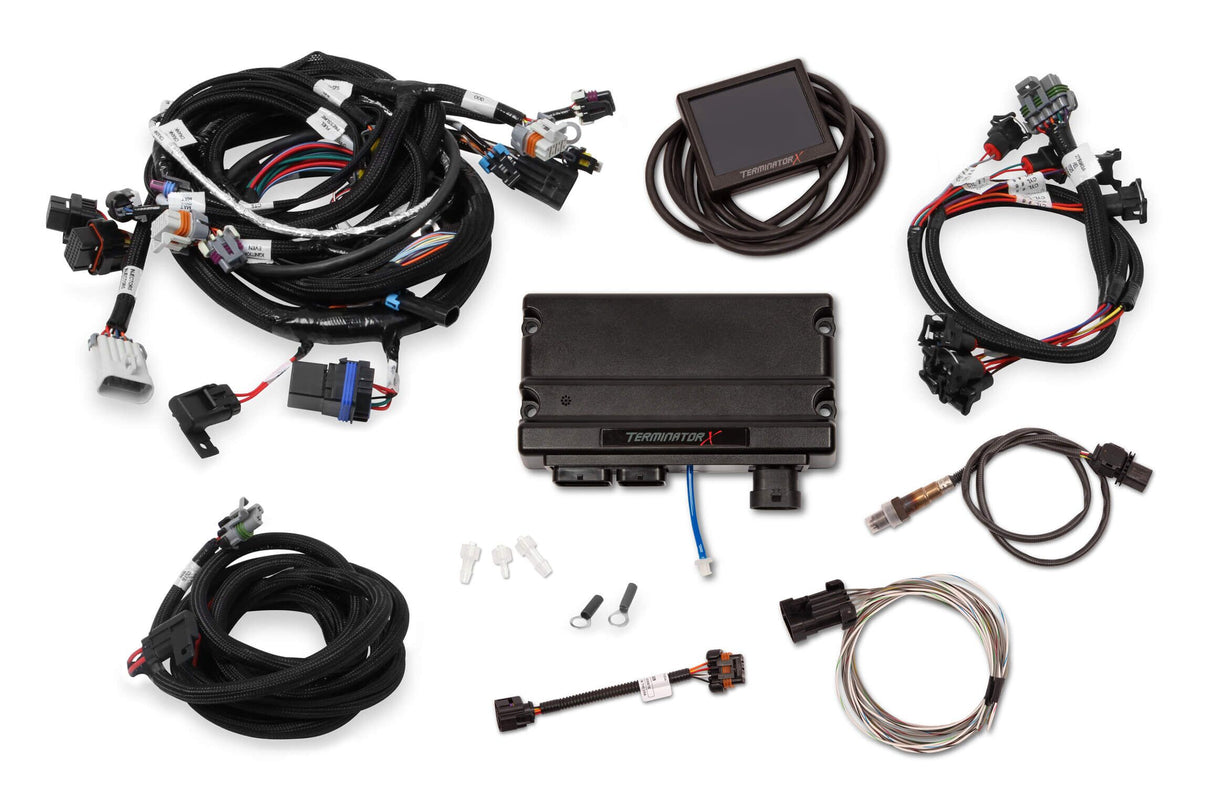 Holley Terminator X LS EFI System- 24x and 58x LS1, LS2, LS3, LS6, LS7 & Truck, Drive by Cable
