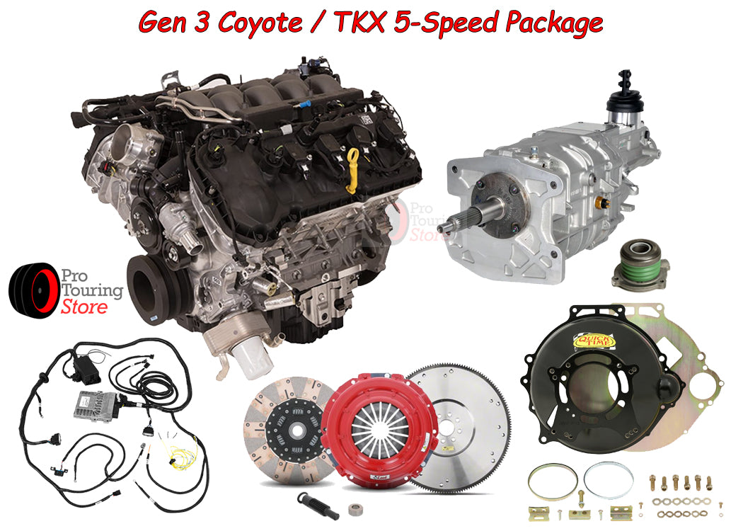 Gen 3 Coyote 5.0L & Tremec TKX 5-Speed Engine & Transmission Package