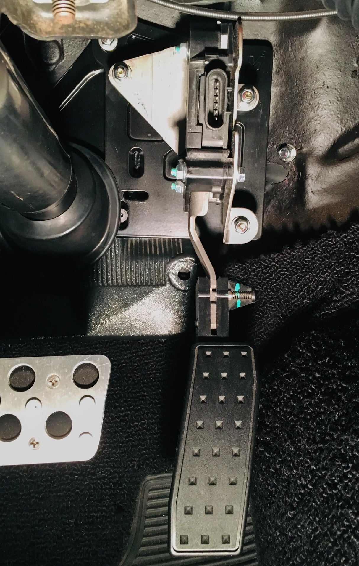 1967-1969 F-Body & 1968-1974 X-Body DBW Pedal Bracket Billet - Camaro Firebird Nova - LS Swap Mount