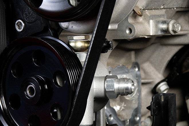 L83 / L86 Billet Accessory Drive System - Black - AC - PS - Alternator