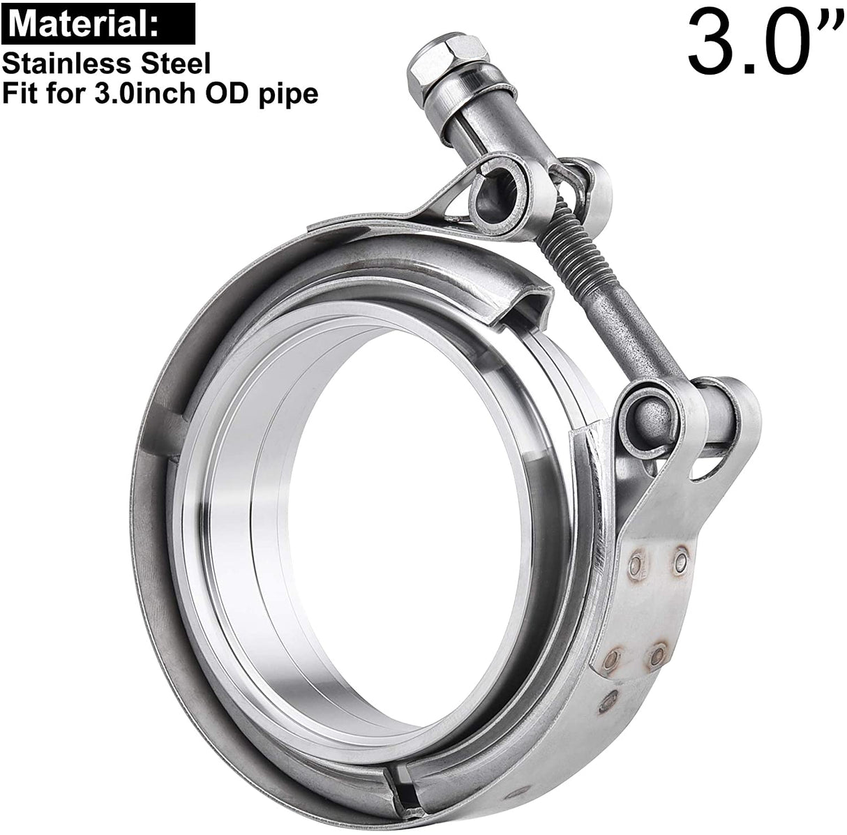 3.0" Stainless Steel V-Band Flange Assembly