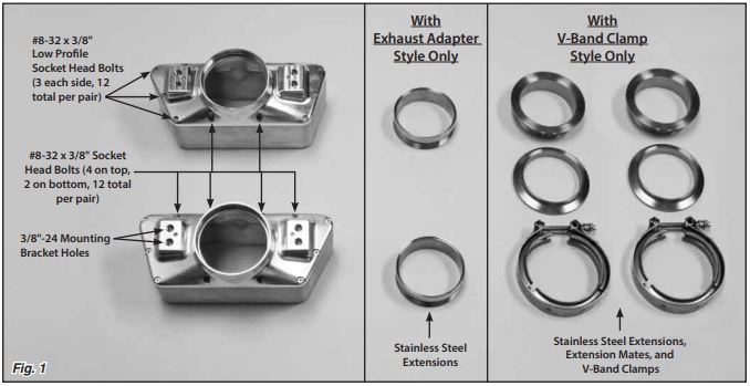 1969 Camaro Billet Exhaust Tips - Goolsby Edition