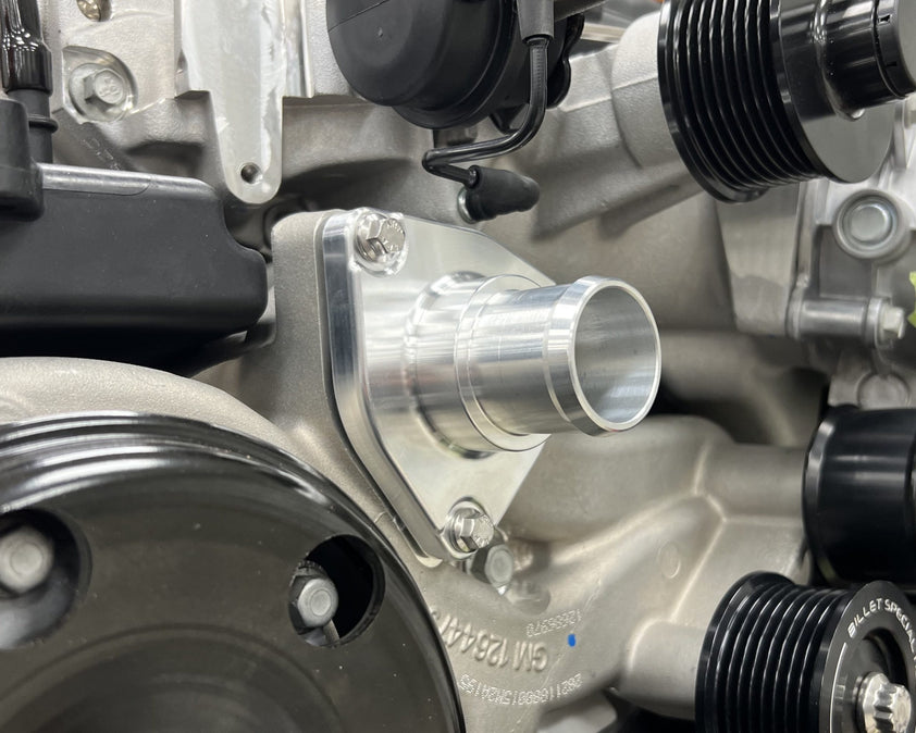 Gen V LT Billet Thermostat Housing - Straight LT1 LT4 LT5 L83 L86 – Pro ...